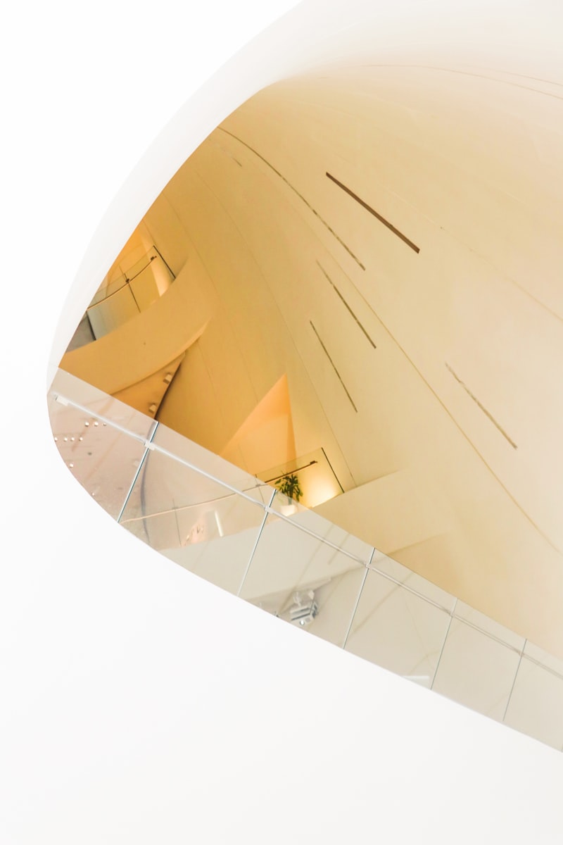 Parametric curved interior architecture